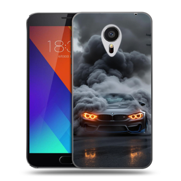 Пластиковый чехол на Meizu MX5 с принтом BMW БМВ Пластиковый чехол на Meizu MX5 с принтом BMW БМВ