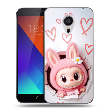 Пластиковый чехол на Meizu MX5 с принтом Labubu Лабубу