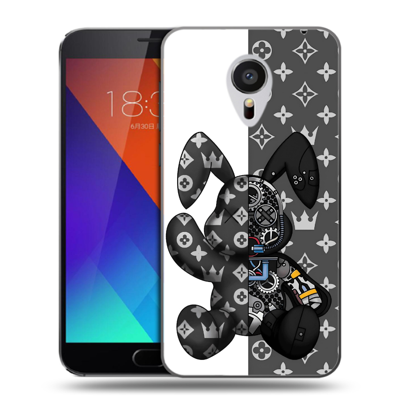 Пластиковый чехол на Meizu MX5 с принтом Луи робот Пластиковый чехол на Meizu MX5 с принтом Луи робот