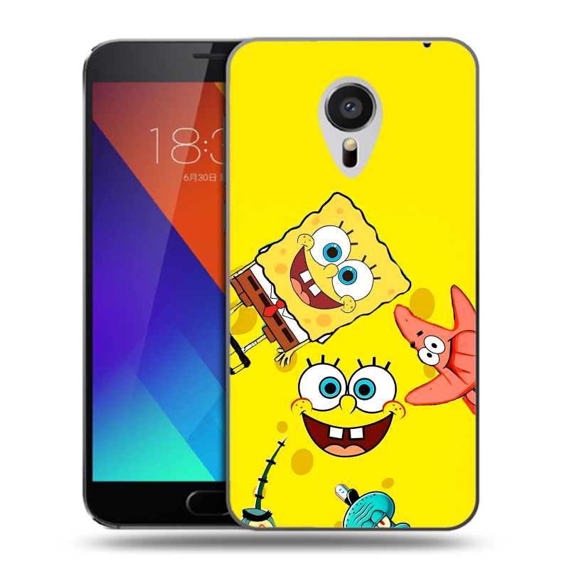Пластиковый чехол на Meizu MX5 с принтом Спанч боб Спанчбоб Пластиковый чехол на Meizu MX5 с принтом Спанч боб Спанчбоб