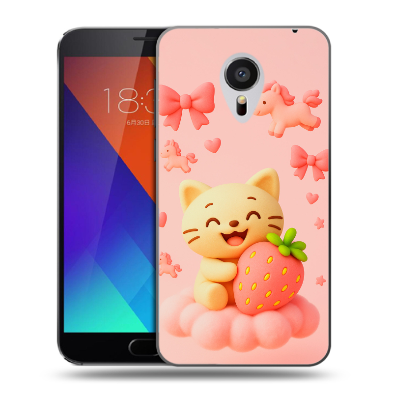 Пластиковый чехол на Meizu MX5 с принтом для девочек Пластиковый чехол на Meizu MX5 с принтом для девочек