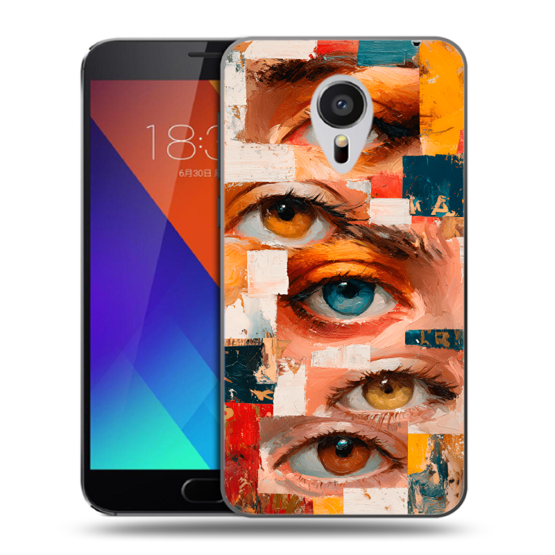 Пластиковый чехол на Meizu MX5 с принтом Модный принт Пластиковый чехол на Meizu MX5 с принтом Модный принт