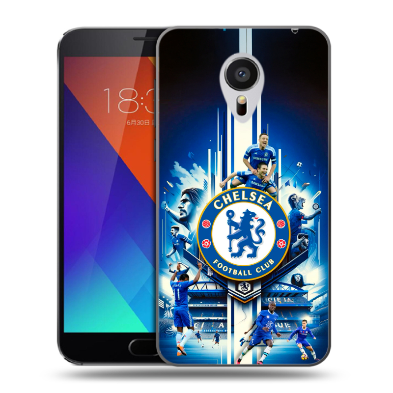 Пластиковый чехол на Meizu MX5 с принтом Chelsea Челси Пластиковый чехол на Meizu MX5 с принтом Chelsea Челси
