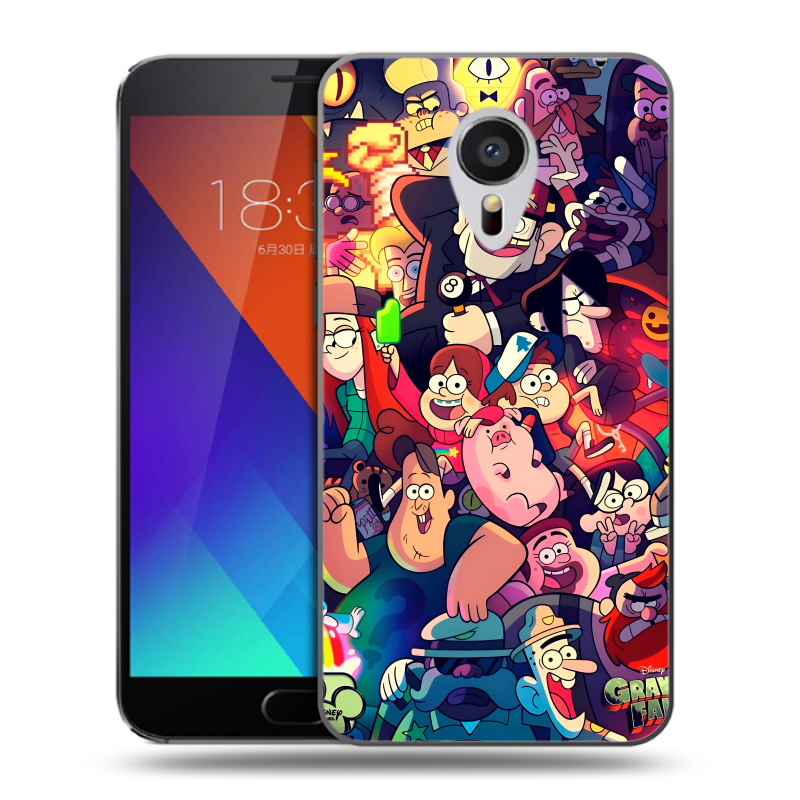 Пластиковый чехол на Meizu MX5 с принтом Gravity Falls Гравити Фолз Пластиковый чехол на Meizu MX5 с принтом Gravity Falls Гравити Фолз