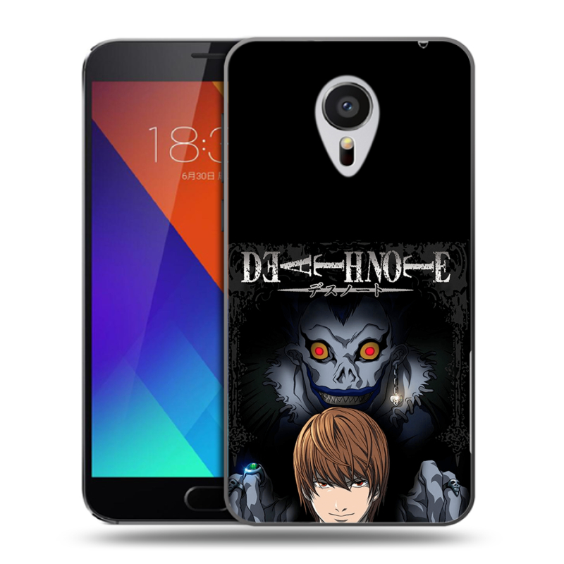 Пластиковый чехол на Meizu MX5 с принтом Death note Тетрадь смерти Пластиковый чехол на Meizu MX5 с принтом Death note Тетрадь смерти
