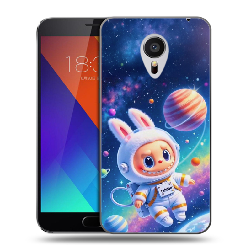 Пластиковый чехол на Meizu MX5 с принтом Labubu Лабубу Пластиковый чехол на Meizu MX5 с принтом Labubu Лабубу