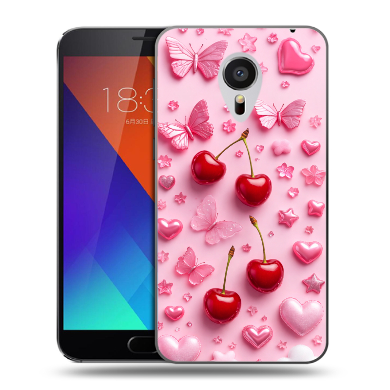Пластиковый чехол на Meizu MX5 с принтом для девочек Пластиковый чехол на Meizu MX5 с принтом для девочек