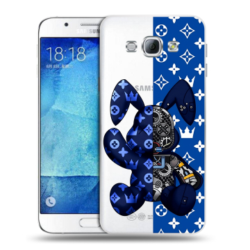 Пластиковый чехол на Samsung Galaxy A8 с принтом Луи робот Пластиковый чехол на Samsung Galaxy A8 с принтом Луи робот