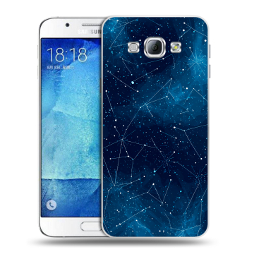Пластиковый чехол на Samsung Galaxy A8 с принтом Космос звезды Пластиковый чехол на Samsung Galaxy A8 с принтом Космос звезды