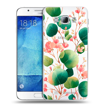 Пластиковый чехол на Samsung Galaxy A8 с принтом женский Пластиковый чехол на Samsung Galaxy A8 с принтом женский