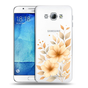 Пластиковый чехол на Samsung Galaxy A8 с принтом для девушки Пластиковый чехол на Samsung Galaxy A8 с принтом для девушки