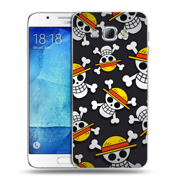 Пластиковый чехол на Samsung Galaxy A8 с принтом One Piece Ван Пис Пластиковый чехол на Samsung Galaxy A8 с принтом One Piece Ван Пис