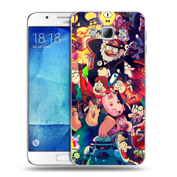 Пластиковый чехол на Samsung Galaxy A8 с принтом Gravity Falls Гравити Фолз Пластиковый чехол на Samsung Galaxy A8 с принтом Gravity Falls Гравити Фолз
