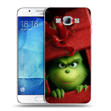 Пластиковый чехол на Samsung Galaxy A8 с принтом Новый год Пластиковый чехол на Samsung Galaxy A8 с принтом Новый год