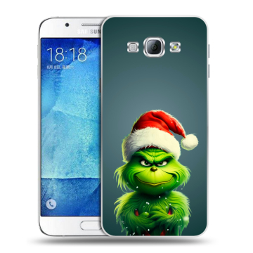 Пластиковый чехол на Samsung Galaxy A8 с принтом Новый год Пластиковый чехол на Samsung Galaxy A8 с принтом Новый год