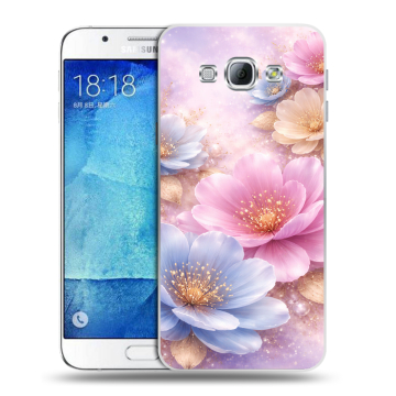 Пластиковый чехол на Samsung Galaxy A8 с принтом женский Пластиковый чехол на Samsung Galaxy A8 с принтом женский