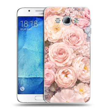 Пластиковый чехол на Samsung Galaxy A8 с принтом женский Пластиковый чехол на Samsung Galaxy A8 с принтом женский