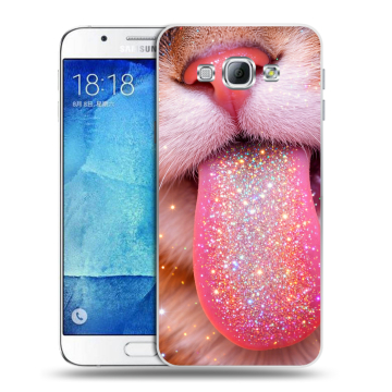 Пластиковый чехол на Samsung Galaxy A8 с принтом для девочек Пластиковый чехол на Samsung Galaxy A8 с принтом для девочек