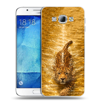 Пластиковый чехол на Samsung Galaxy A8 с принтом женский Пластиковый чехол на Samsung Galaxy A8 с принтом женский