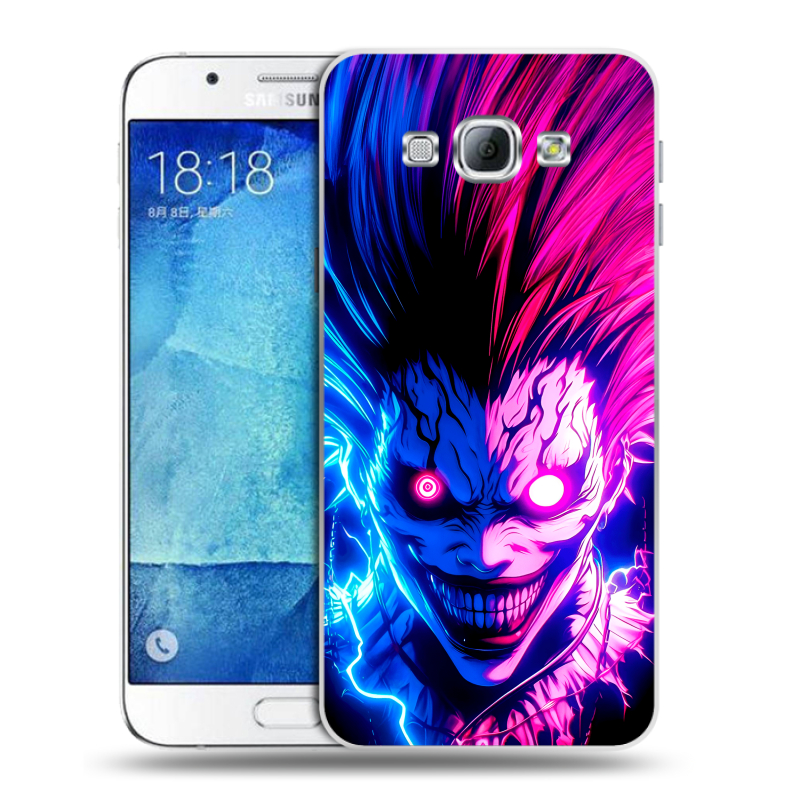 Пластиковый чехол на Samsung Galaxy A8 с принтом Death note Тетрадь смерти Пластиковый чехол на Samsung Galaxy A8 с принтом Death note Тетрадь смерти