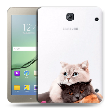 Силиконовый чехол на планшета Samsung Galaxy Tab S2 8.0 с принтом Кошки Силиконовый чехол на планшета Samsung Galaxy Tab S2 8.0 с принтом Кошки