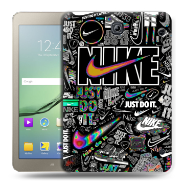Силиконовый чехол на Samsung Galaxy Tab S2 8.0 с принтом Найк