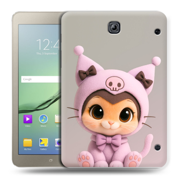 Силиконовый чехол на Samsung Galaxy Tab S2 8.0 с принтом Куроми Kuromi Силиконовый чехол на Samsung Galaxy Tab S2 8.0 с принтом Куроми Kuromi