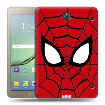 Силиконовый чехол на Samsung Galaxy Tab S2 8.0 с принтом человек паук spiderman