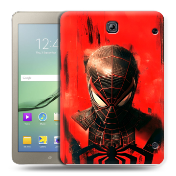 Силиконовый чехол на Samsung Galaxy Tab S2 8.0 с принтом человек паук spiderman Силиконовый чехол на Samsung Galaxy Tab S2 8.0 с принтом человек паук spiderman