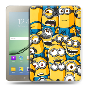Силиконовый чехол на Samsung Galaxy Tab S2 8.0 с принтом Миньоны Силиконовый чехол на Samsung Galaxy Tab S2 8.0 с принтом Миньоны