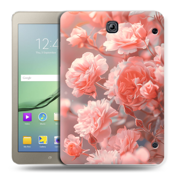 Силиконовый чехол на Samsung Galaxy Tab S2 8.0 с принтом Розы цветы Силиконовый чехол на Samsung Galaxy Tab S2 8.0 с принтом Розы цветы