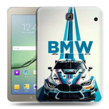 Силиконовый чехол на Samsung Galaxy Tab S2 8.0 с принтом БМВ BMW