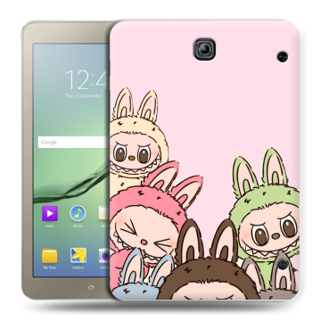 Силиконовый чехол на Samsung Galaxy Tab S2 8.0 с принтом Лабубу