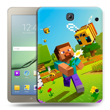 Силиконовый чехол на Samsung Galaxy Tab S2 8.0 с принтом Майнкрафт Minecraft Силиконовый чехол на Samsung Galaxy Tab S2 8.0 с принтом Майнкрафт Minecraft