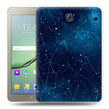 Силиконовый чехол на Samsung Galaxy Tab S2 8.0 с принтом Космос звезды