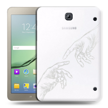 Силиконовый чехол на Samsung Galaxy Tab S2 8.0 с принтом Сотворение мира