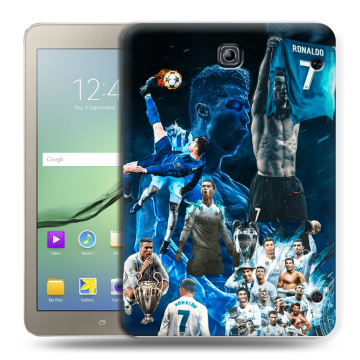 Силиконовый чехол на Samsung Galaxy Tab S2 8.0 с принтом Реал Роналдо