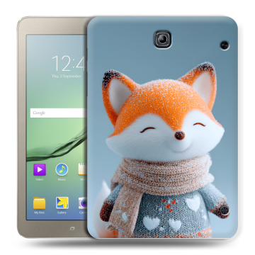 Силиконовый чехол на Samsung Galaxy Tab S2 8.0 с принтом Лиса