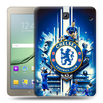 Силиконовый чехол на Samsung Galaxy Tab S2 8.0 с принтом Chelsea Челси