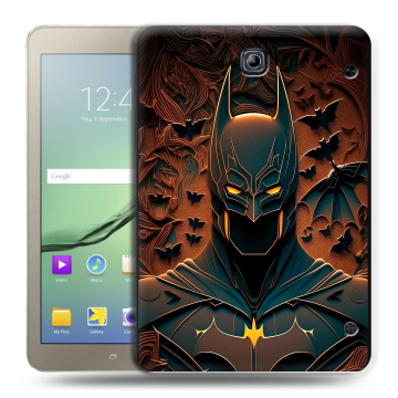 Силиконовый чехол на Samsung Galaxy Tab S2 8.0 с принтом Batman Бэтмен