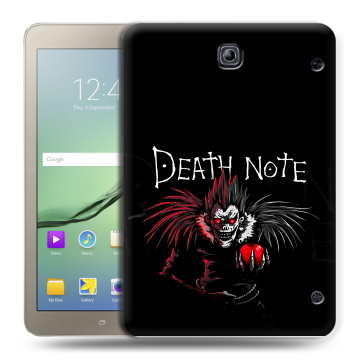 Силиконовый чехол на Samsung Galaxy Tab S2 8.0 с принтом Death note Тетрадь смерти
