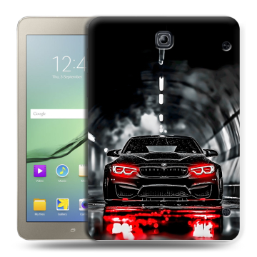 Силиконовый чехол на Samsung Galaxy Tab S2 8.0 с принтом BMW БМВ