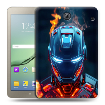 Силиконовый чехол на Samsung Galaxy Tab S2 8.0 с принтом IronMan Железный человек