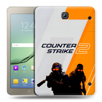 Силиконовый чехол на Samsung Galaxy Tab S2 8.0 с принтом Counter Strike