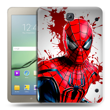 Силиконовый чехол на Samsung Galaxy Tab S2 8.0 с принтом Spiderman Человек паук