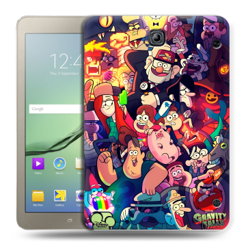 Силиконовый чехол на Samsung Galaxy Tab S2 8.0 с принтом Gravity Falls Гравити Фолз