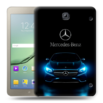 Силиконовый чехол на Samsung Galaxy Tab S2 8.0 с принтом Mercedes Мерседес Силиконовый чехол на Samsung Galaxy Tab S2 8.0 с принтом Mercedes Мерседес
