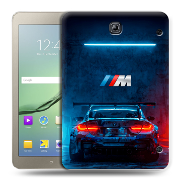 Силиконовый чехол на Samsung Galaxy Tab S2 8.0 с принтом BMW БМВ Силиконовый чехол на Samsung Galaxy Tab S2 8.0 с принтом BMW БМВ