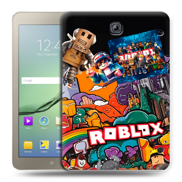 Силиконовый чехол на Samsung Galaxy Tab S2 8.0 с принтом Roblox Роблокс Силиконовый чехол на Samsung Galaxy Tab S2 8.0 с принтом Roblox Роблокс