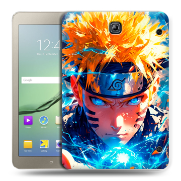 Силиконовый чехол на Samsung Galaxy Tab S2 8.0 с принтом Аниме Наруто Naruto